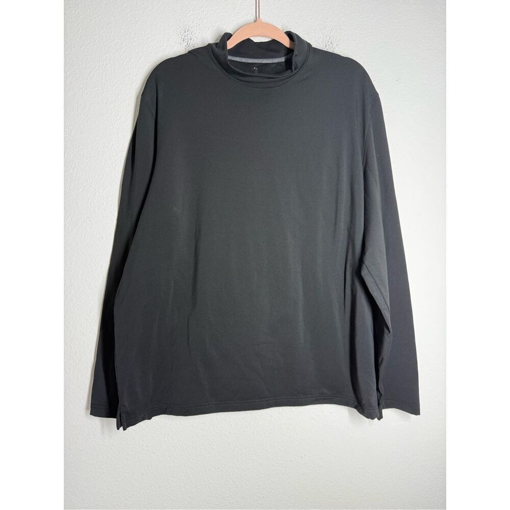 Bobby Jones Performance  Stretch Long-Sleeve Gamer Jersey Size XL Black See Note